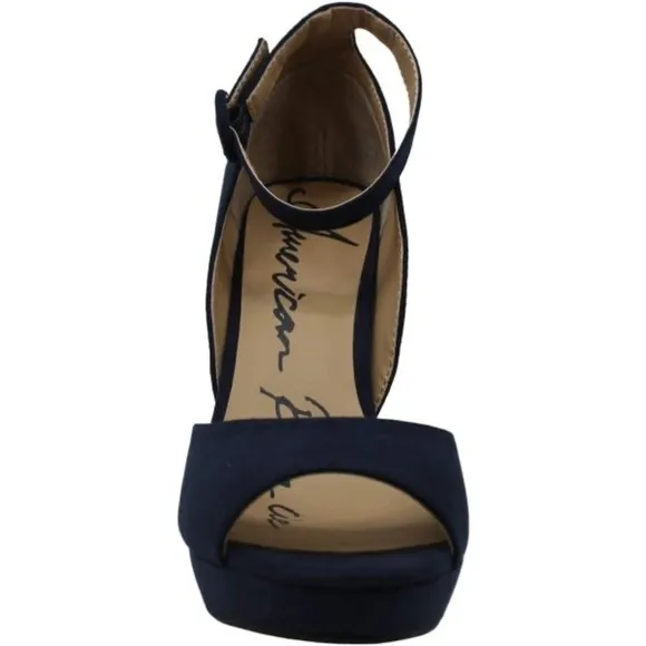 NWT American Rag Areeta Block Heel Platform Sandal