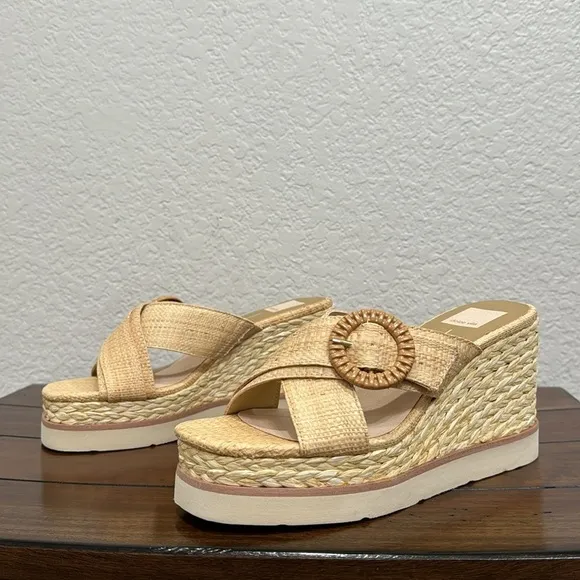NWT Dolce Vita Liesel Wedge Sandals Size 8.5