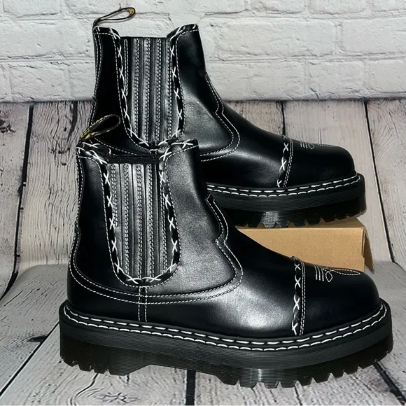 NWT Dr. Martens 2976 Gothic Americana Platform Boots