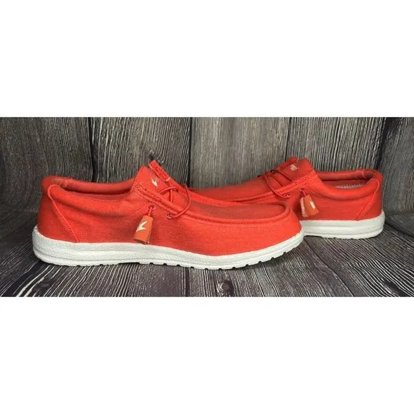 NWT Frogg Toggs Java Lace Up DriPore Gen 2 Women’s Red Shoes Loafers Size 10