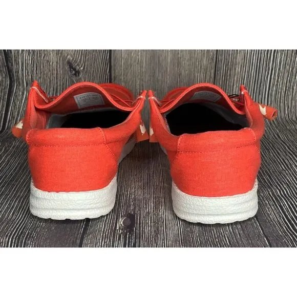 NWT Frogg Toggs Java Lace Up DriPore Gen 2 Women’s Red Shoes Loafers Size 10