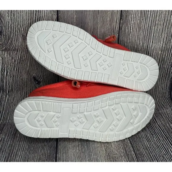 NWT Frogg Toggs Java Lace Up DriPore Gen 2 Women’s Red Shoes Loafers Size 10