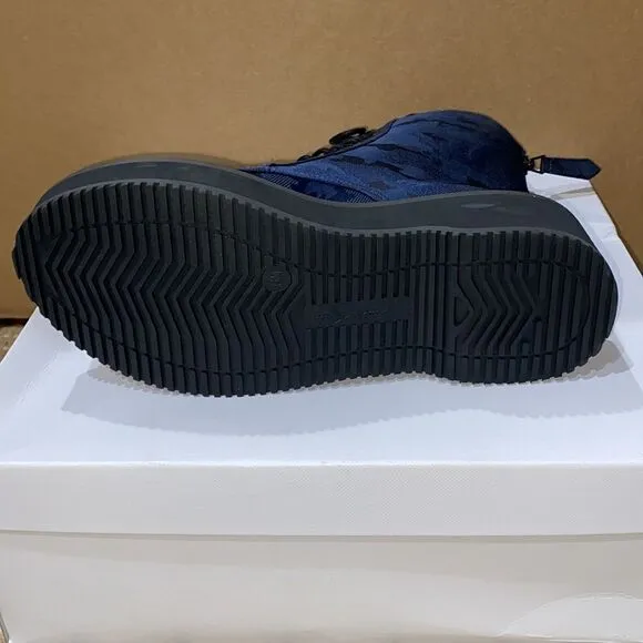 NWT Kendall &amp; Kylie Navy Camo Hunting Combat Boot
