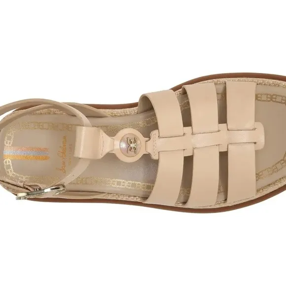 NWT Sam Edelman Naima Platform Sandals- Bleached Wheat Size 8.5 MSRP $160