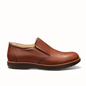 NWT Samuel Hubbard Men's Frequent Traveler Loafer Whiskey Tan Leather US 9.5 W‎