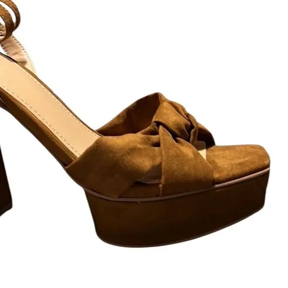 NY&amp;Co Open-Toe Platform Sandals