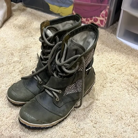 Olive Boots