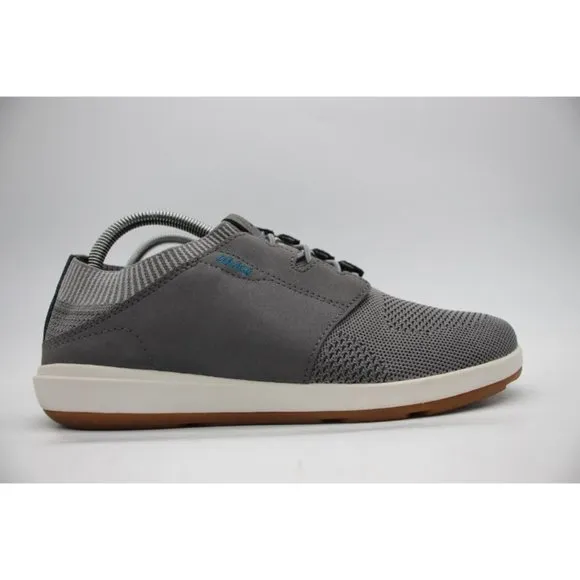 OluKai Shoes Makia Ulana Kai Men's Size 7 Gray Mesh Slip On Casual 10394-2526