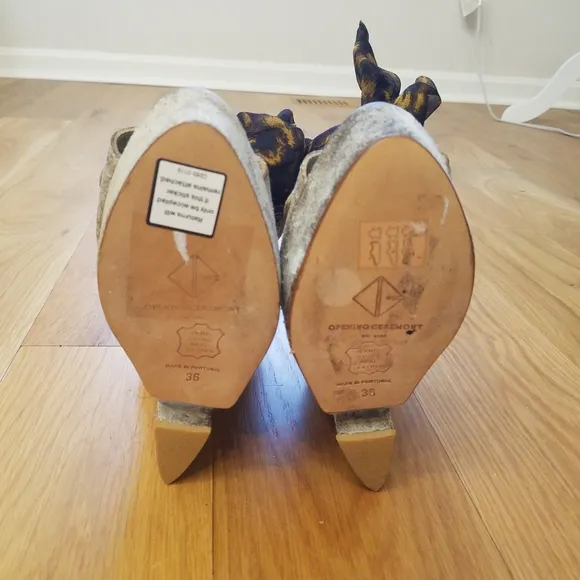 Opening Ceremony platform wedge sandals