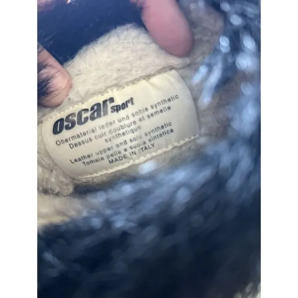 Oscar Sport Black Fur Winter Boots size 38‎
