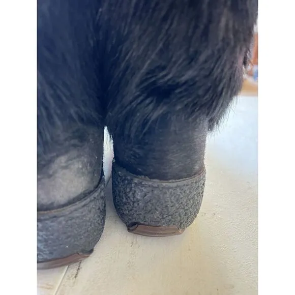 Oscar Sport Black Fur Winter Boots size 38‎