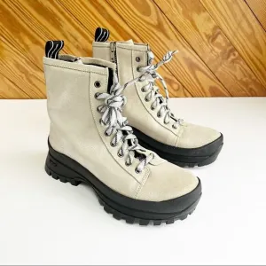 P448 Denise Platform Combat Boots 38
