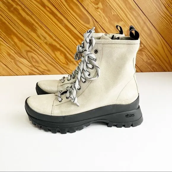 P448 Denise Platform Combat Boots 38
