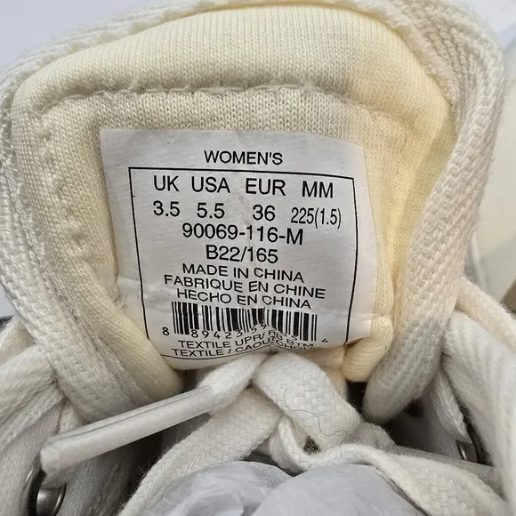 Palladium Pallabrouse Womens Boots Star White 90069-116-M US W 5.5 NWOB.