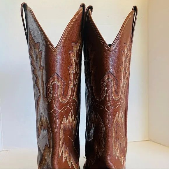 Panhandle Slim Lizard Leather Western Boots Size: 8.5 D