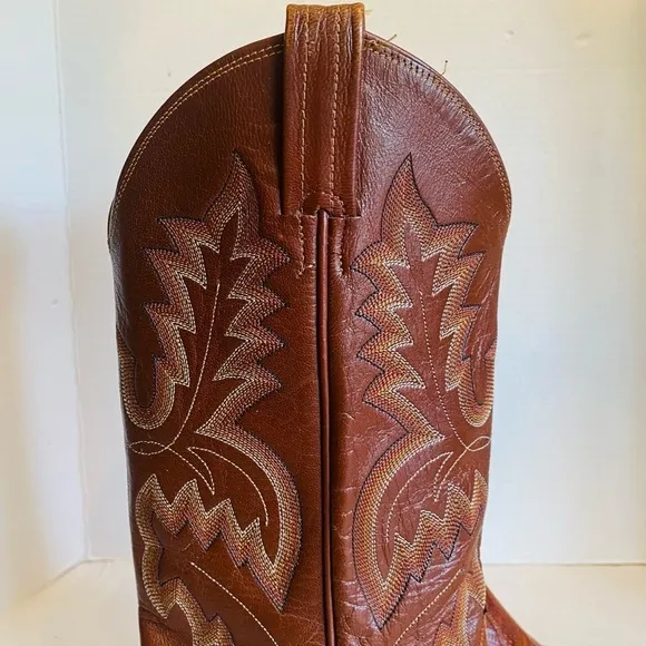 Panhandle Slim Lizard Leather Western Boots Size: 8.5 D