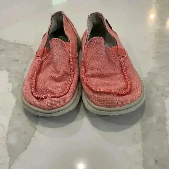 Patagonia Naked Maui Dragon Fruit Pink Slip On Hemp Shoes Women's Size 6 Casual
