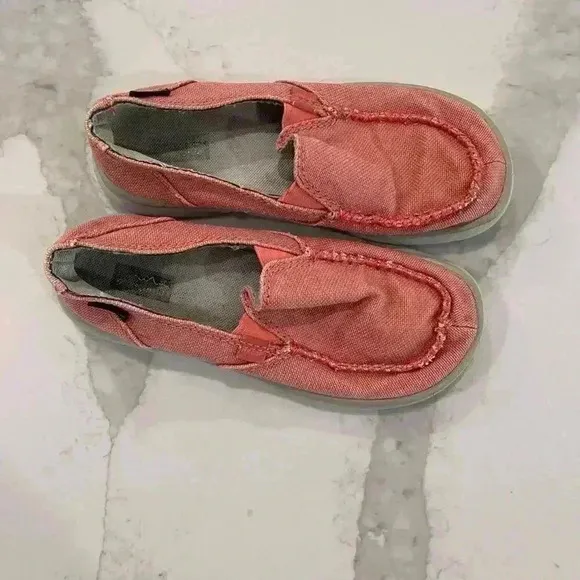Patagonia Naked Maui Dragon Fruit Pink Slip On Hemp Shoes Women's Size 6 Casual