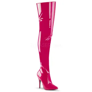 Patent Pointed Toe Heel Thigh High Boots