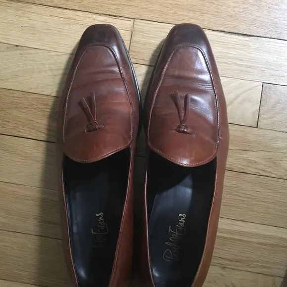 Paul Evans The Van Damme Belgian Loafer - Havana Brown - 10.5