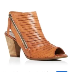 Paul Green Cayanne Peep Toe High HeelBooties, U.S. Size 7.5 in EUC.