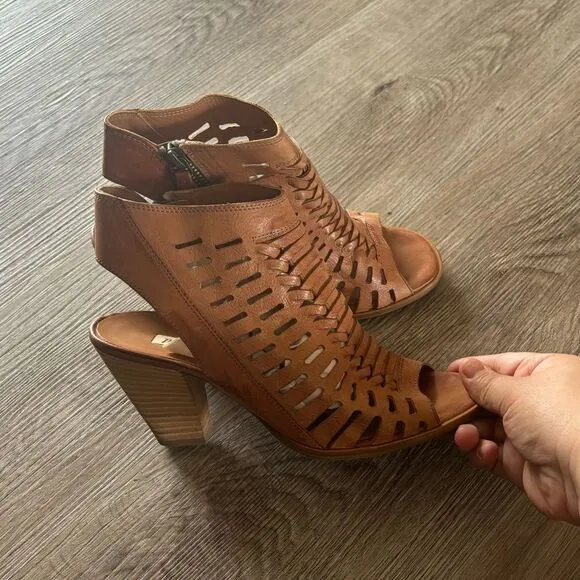 Paul Green Rosa Woven Peep Toe Sandal