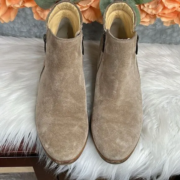 Paul Green Jillian Suede Low Heel Booties