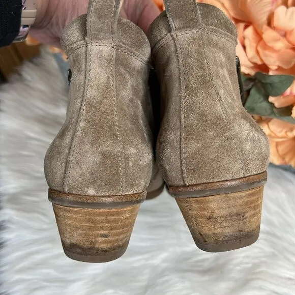 Paul Green Jillian Suede Low Heel Booties