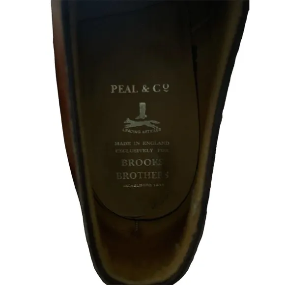 Peal&amp;Co. For Brooks Brothers Captor Derby’s‎ Size 10 D Brown