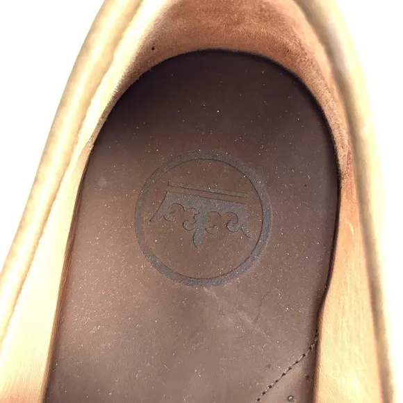 Peter Millar Nubuck Venetian Loafers Olive Brown Suede Size 11.5 M READ DESCRIPT