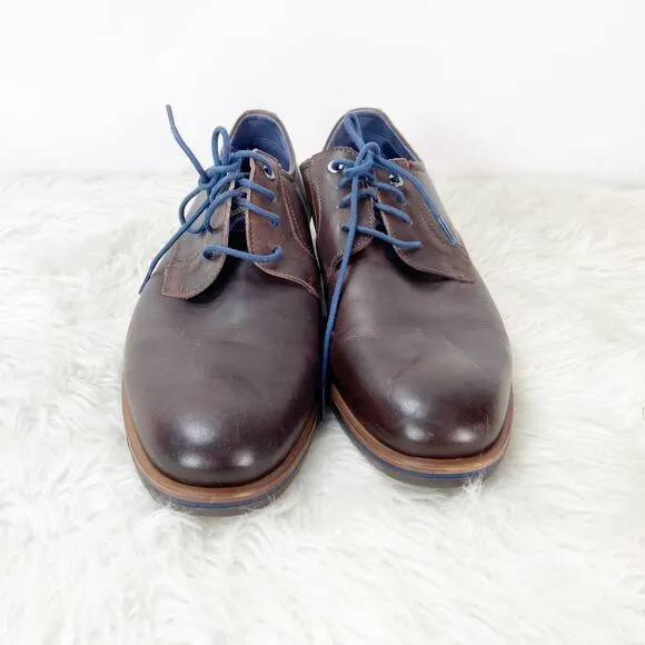 Pikolinos 42 EU 8.5 US Mens Brown Leather Lace-up Dress Shoes