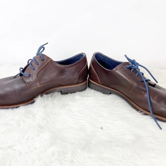 Pikolinos 42 EU 8.5 US Mens Brown Leather Lace-up Dress Shoes