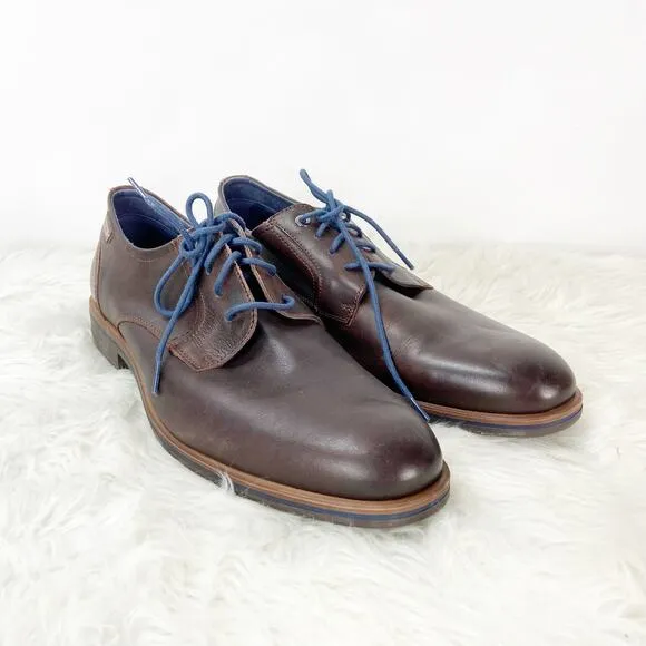 Pikolinos 42 EU 8.5 US Mens Brown Leather Lace-up Dress Shoes
