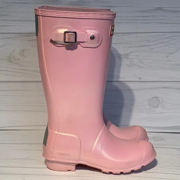 Pink Hunter boots - girls