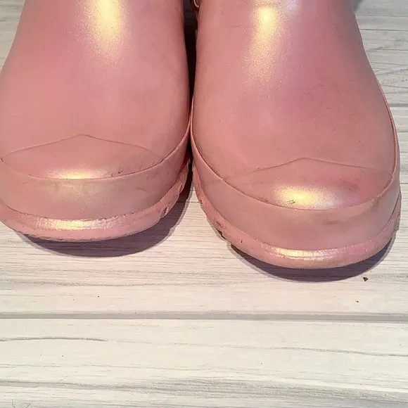 Pink Hunter boots - girls