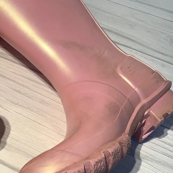 Pink Hunter boots - girls