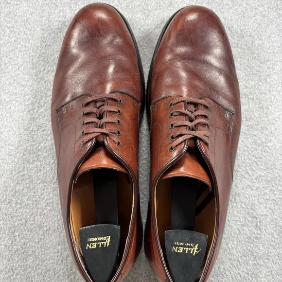 Polo Ralph Lauren Dress Shoes Men's Size 11 D Brown Leather Derby Shoes