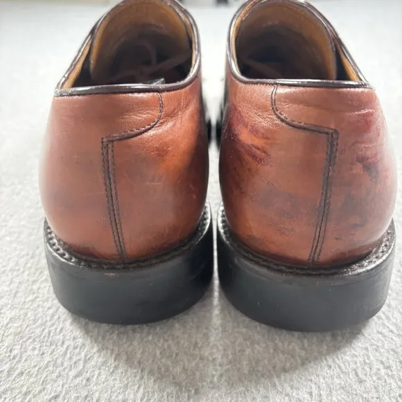 Polo Ralph Lauren Dress Shoes Men's Size 11 D Brown Leather Derby Shoes
