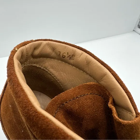 Polo Ralph Lauren Helene Suede Platform Ankle Boots