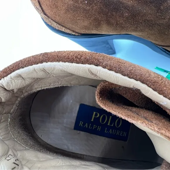 Polo Ralph Lauren Helene Suede Platform Ankle Boots