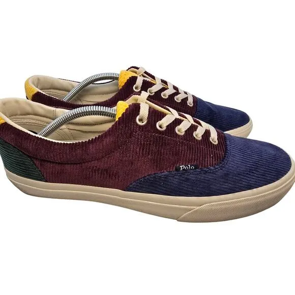 Polo Ralph Lauren Keaton-Tab II Mens Size 12 Athletic Color block preppy Shoes
