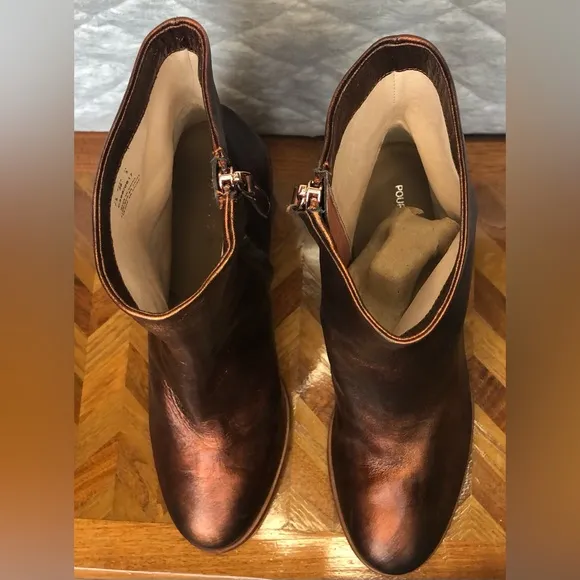 Pour La Victoire Iris leather high heel boots