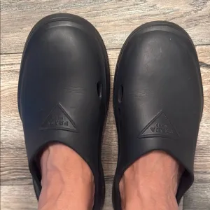 Prada Black Loafers Slip-On Shoes