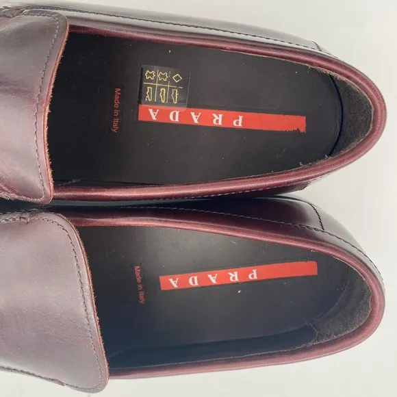 Prada brown dress shoes