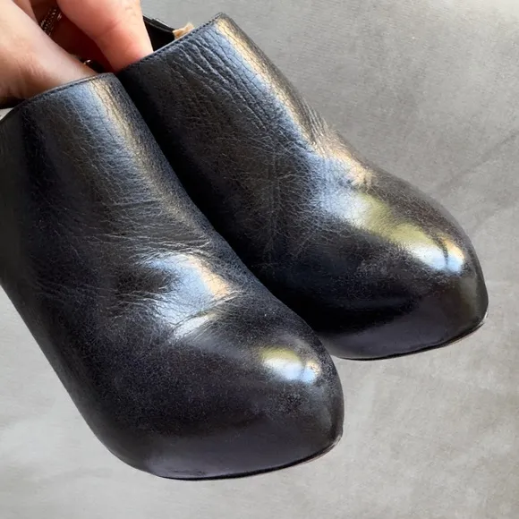 PRADA Calzature Donna Leather Heel Ankle Boot