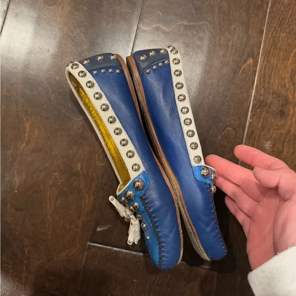Prada Studded Loafers