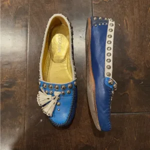 Prada Studded Loafers