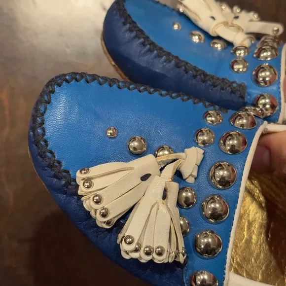 Prada Studded Loafers