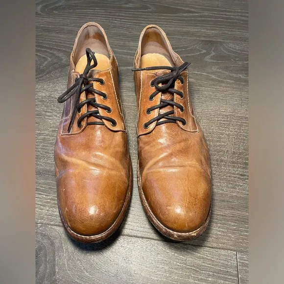 Pre-owned Bed Stu Men's Galao Distressed Leather Dress Shoes Size 16