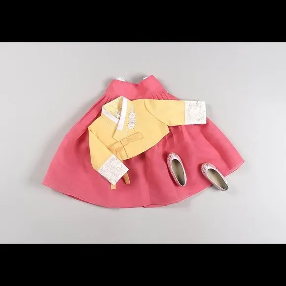 Premium Dohl Hanbok for Girls (여자 돌 한복) Korean Traditional Dress for Girl